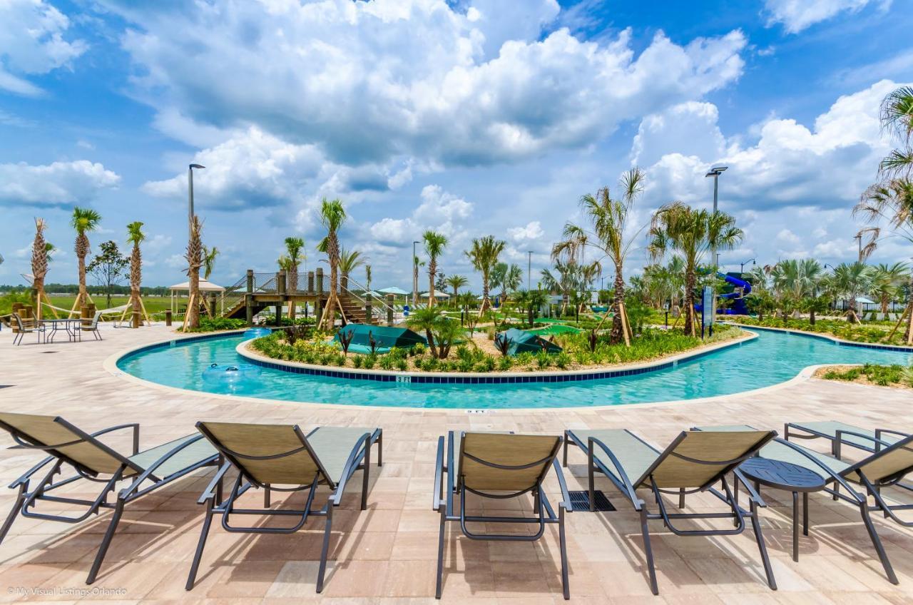 Beautiful Modern Home Wprivate Pool Near Wdw คิสซิมมี ภายนอก รูปภาพ